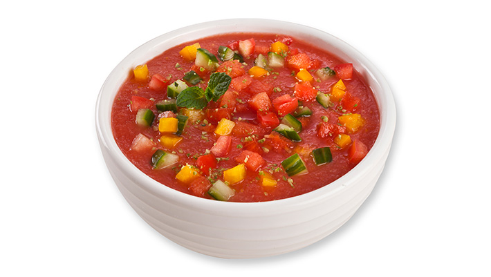 Chilled Watermelon & Tomato Gazpacho - Mindful by Sodexo Recipes