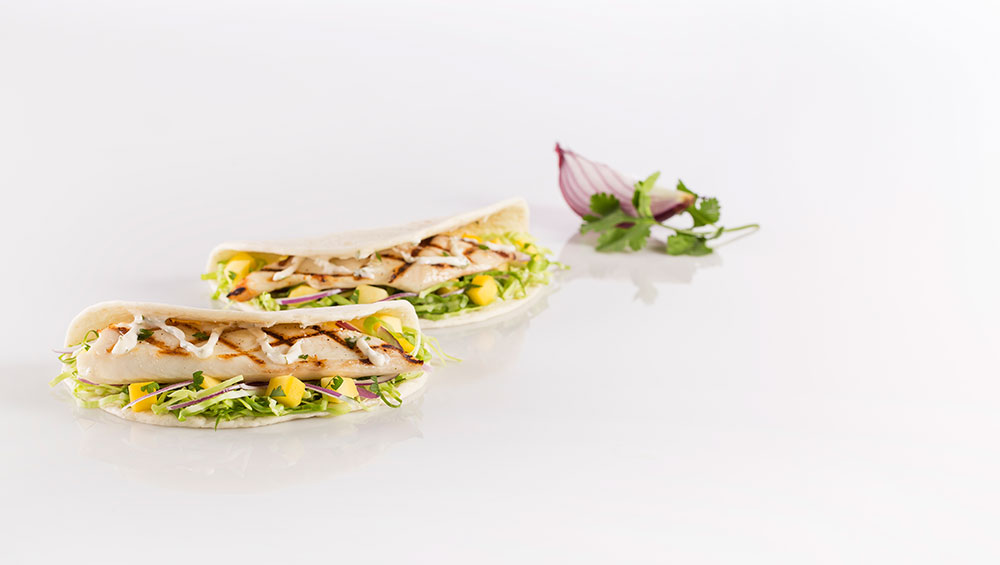 Grilled Fish Taco with Mango Slaw Mindful by Sodexo Recipes