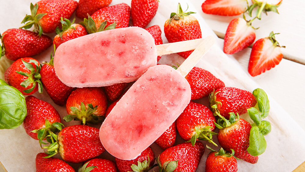 Balsamic, Strawberry & Basil Pops - Mindful by Sodexo Recipes