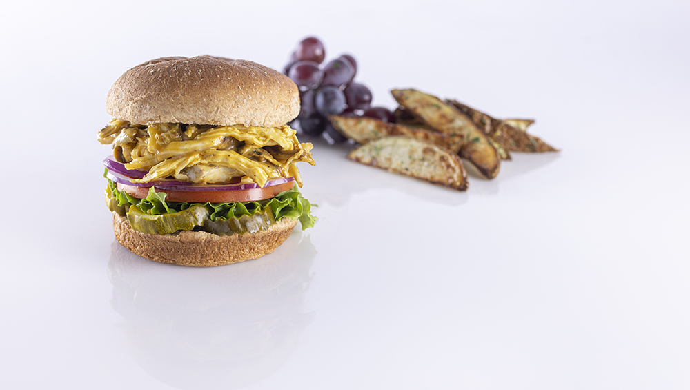 Carolina Gold BBQ Chicken Sandwich Plate Mindful by Sodexo Recipes