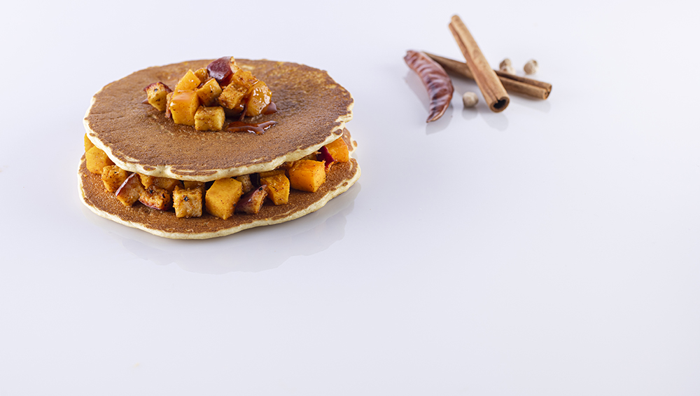 Sweet & Spicy Chickpea Pancakes - Mindful by Sodexo Recipes