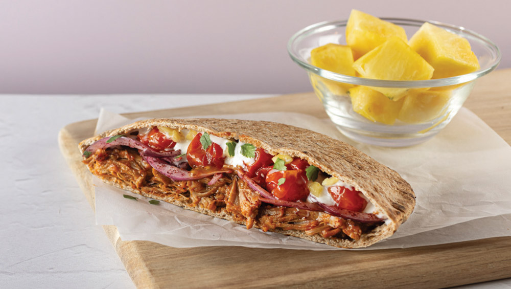 Chicken Al Pastor Gyro - Mindful by Sodexo Recipes