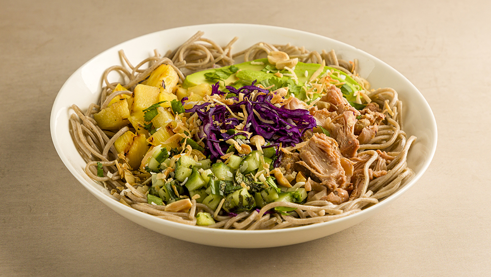 Tropical Jackfruit Soba Noodle Bowl - Mindful by Sodexo Recipes